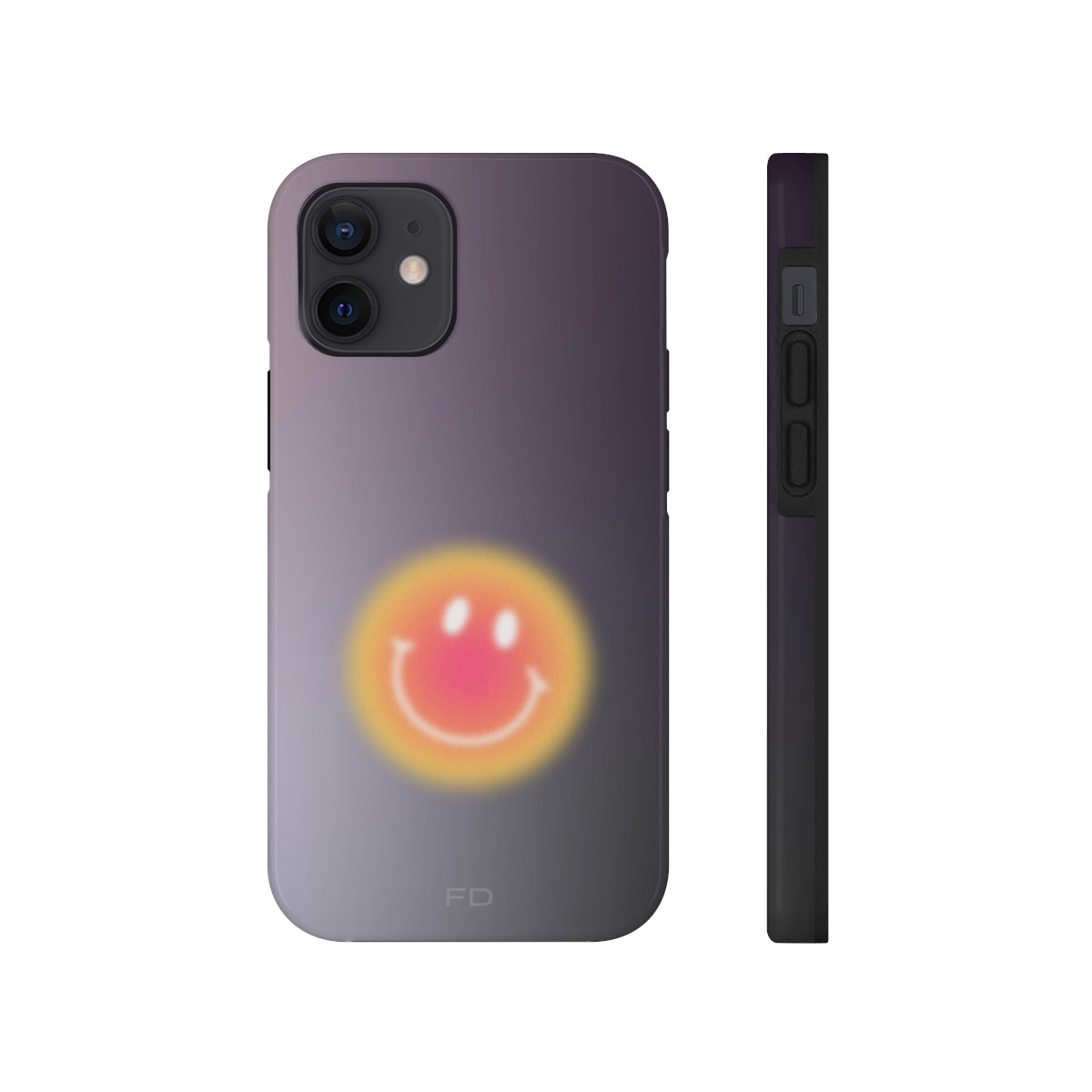 Wireless Charging Smiley Face iPhone Case