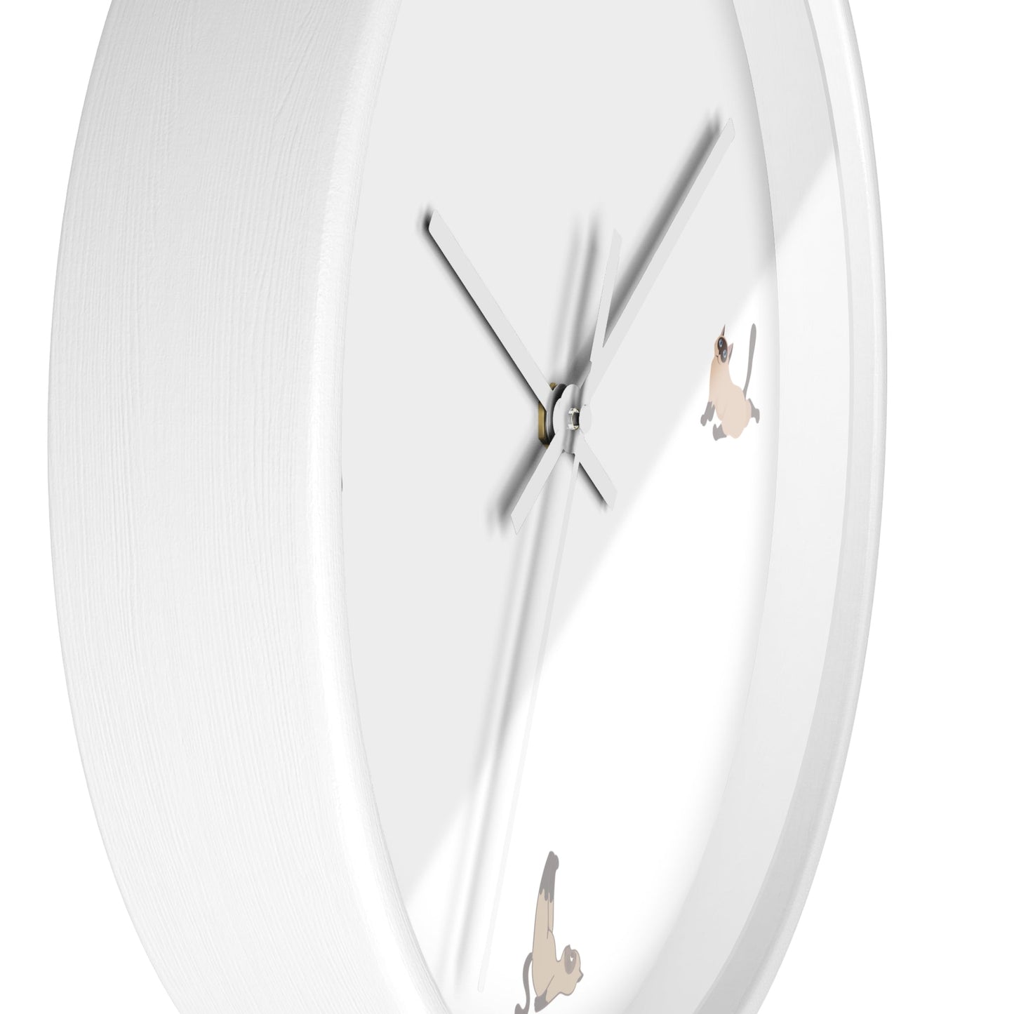 Yoga Cat Wall Clock