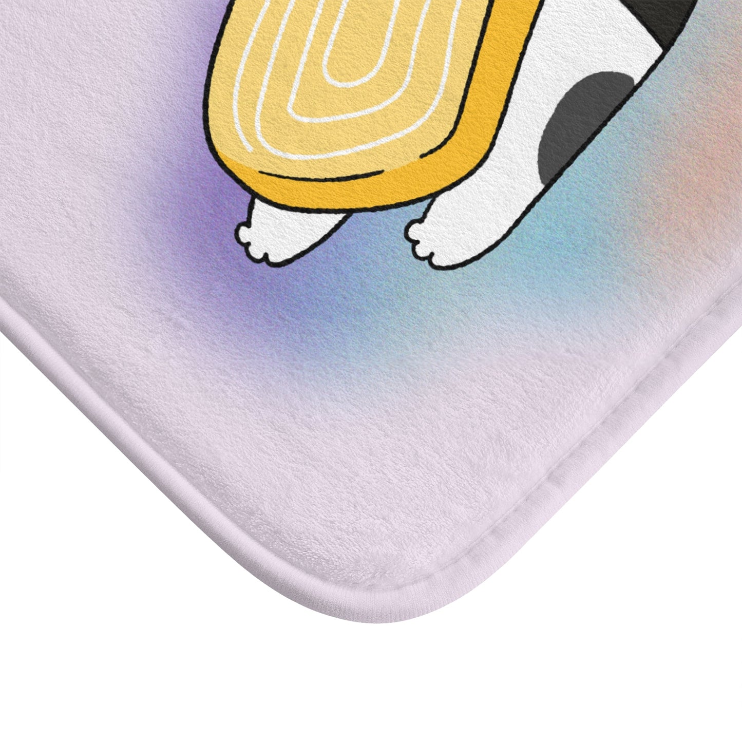 Adorable Feline Sushi Bath Mat