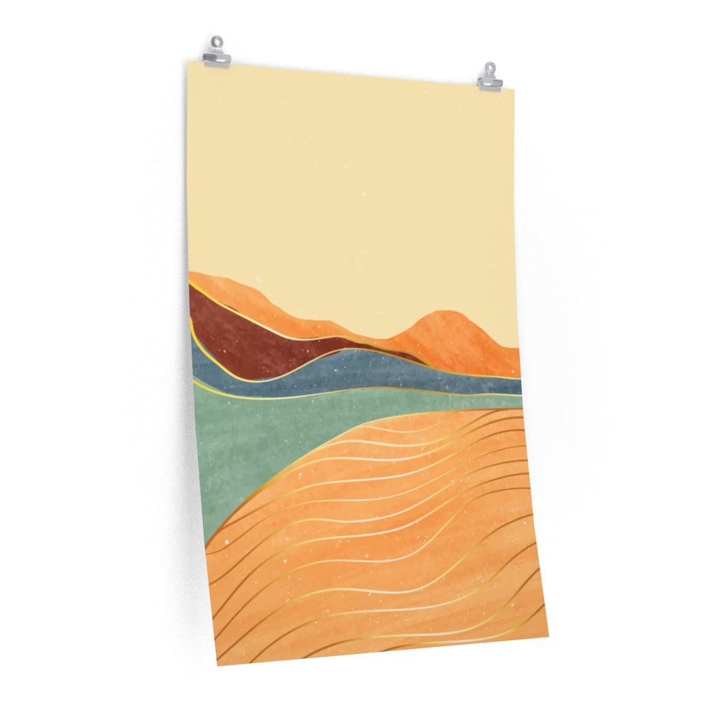 Premium Matte Vertical Posters of Tuscany's Scenery