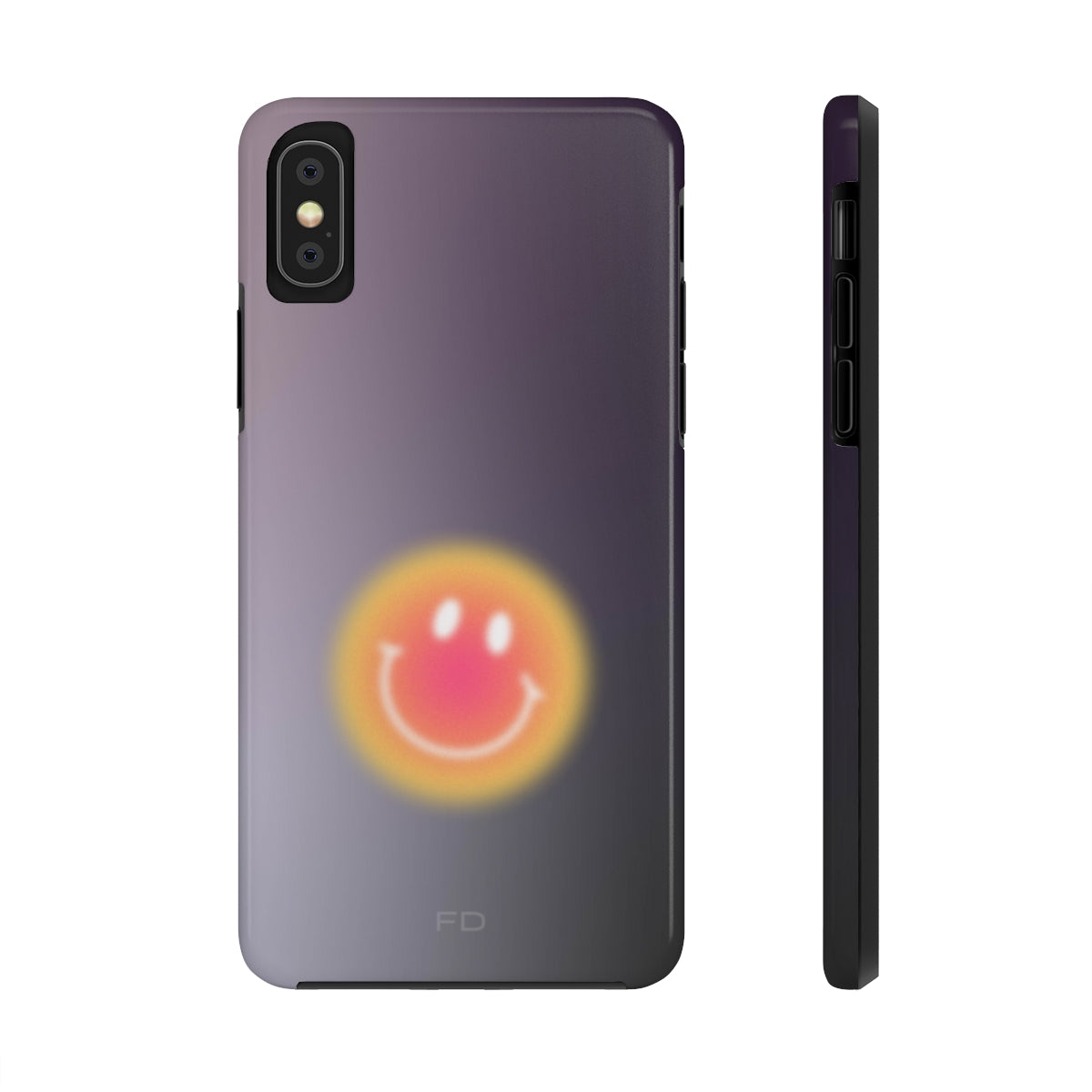 Wireless Charging Smiley Face iPhone Case