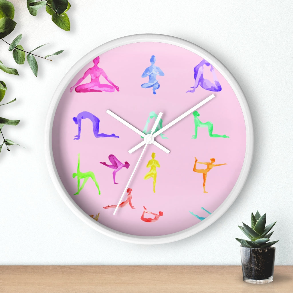 Wall Clock: Yoga Haven