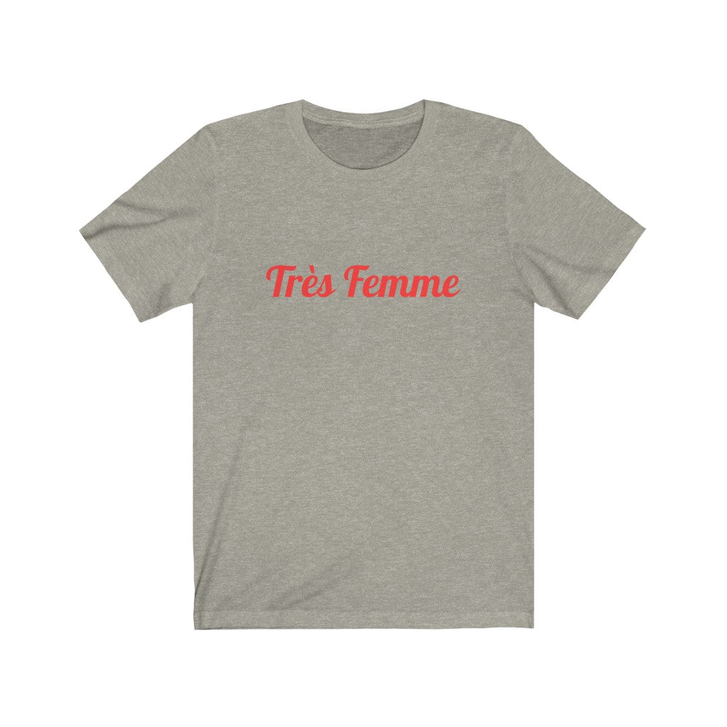 Logo Tee for Women: Tre Femme Edition