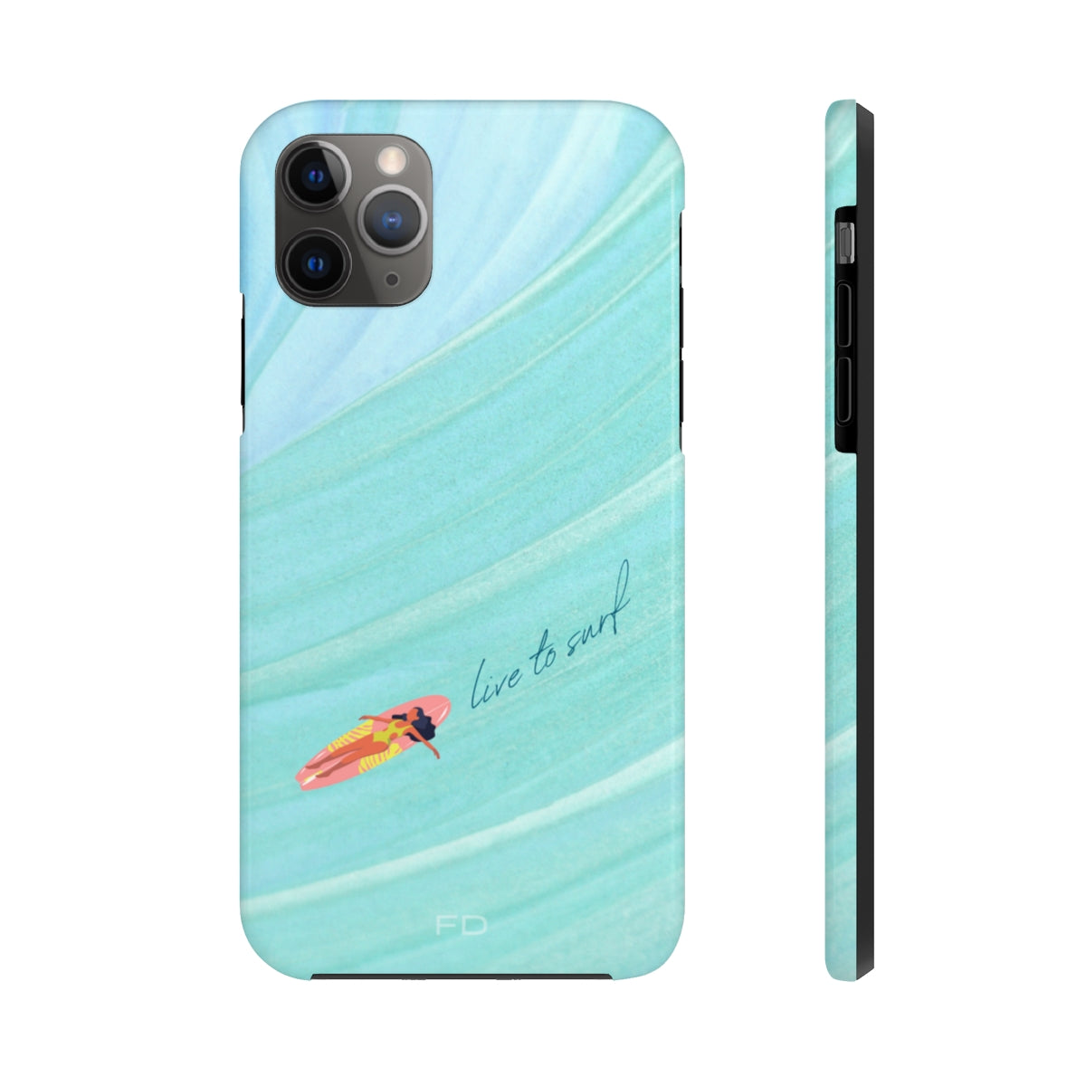 Surf Strong iPhone Case with Wireless Charging