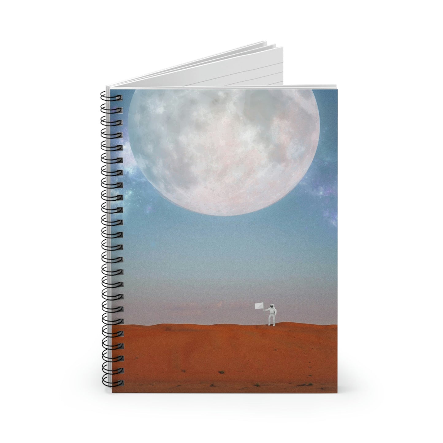 Unknown Planet Astronaut Spiral Notebook