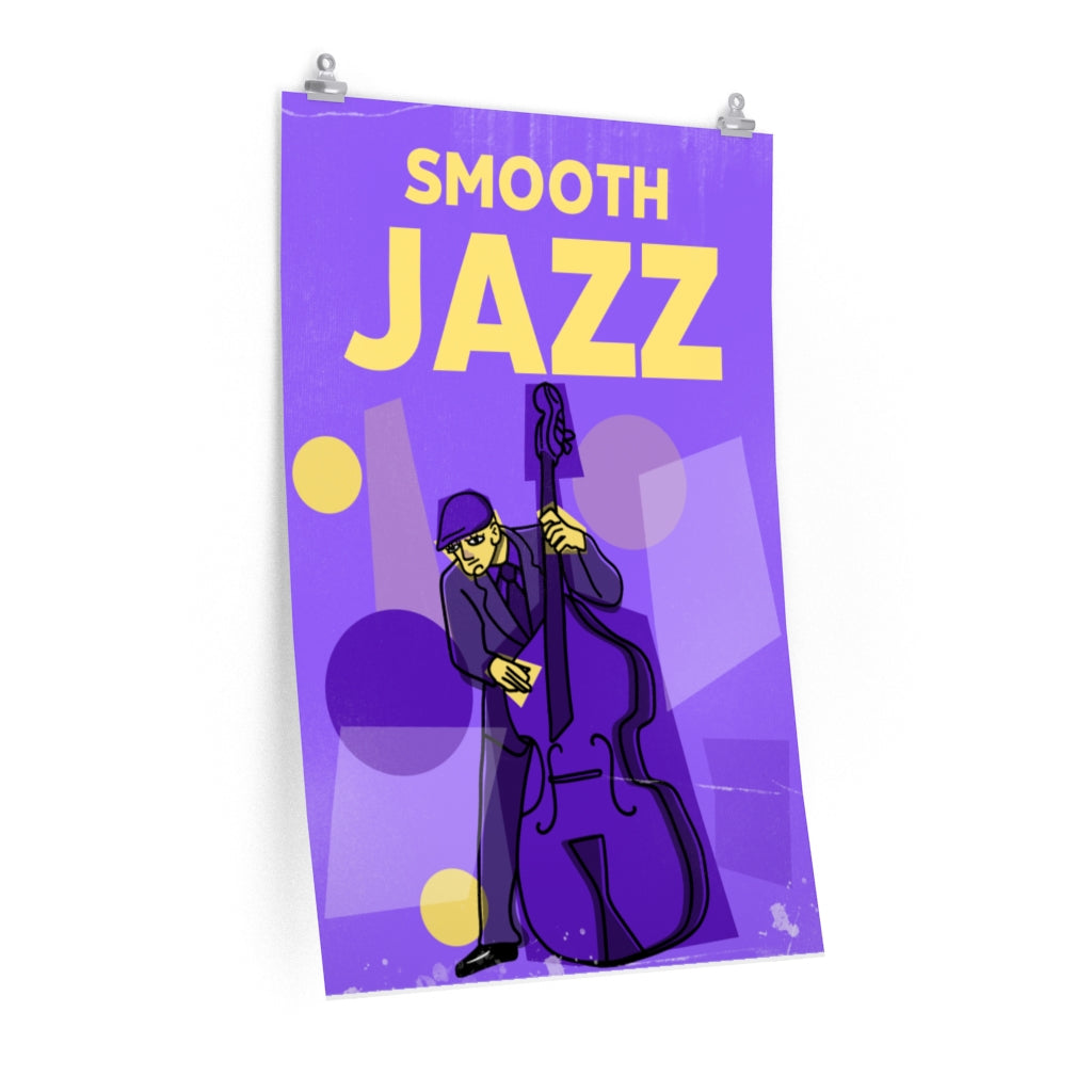 Vintage Jazz Poster - Smooth Jazz Edition