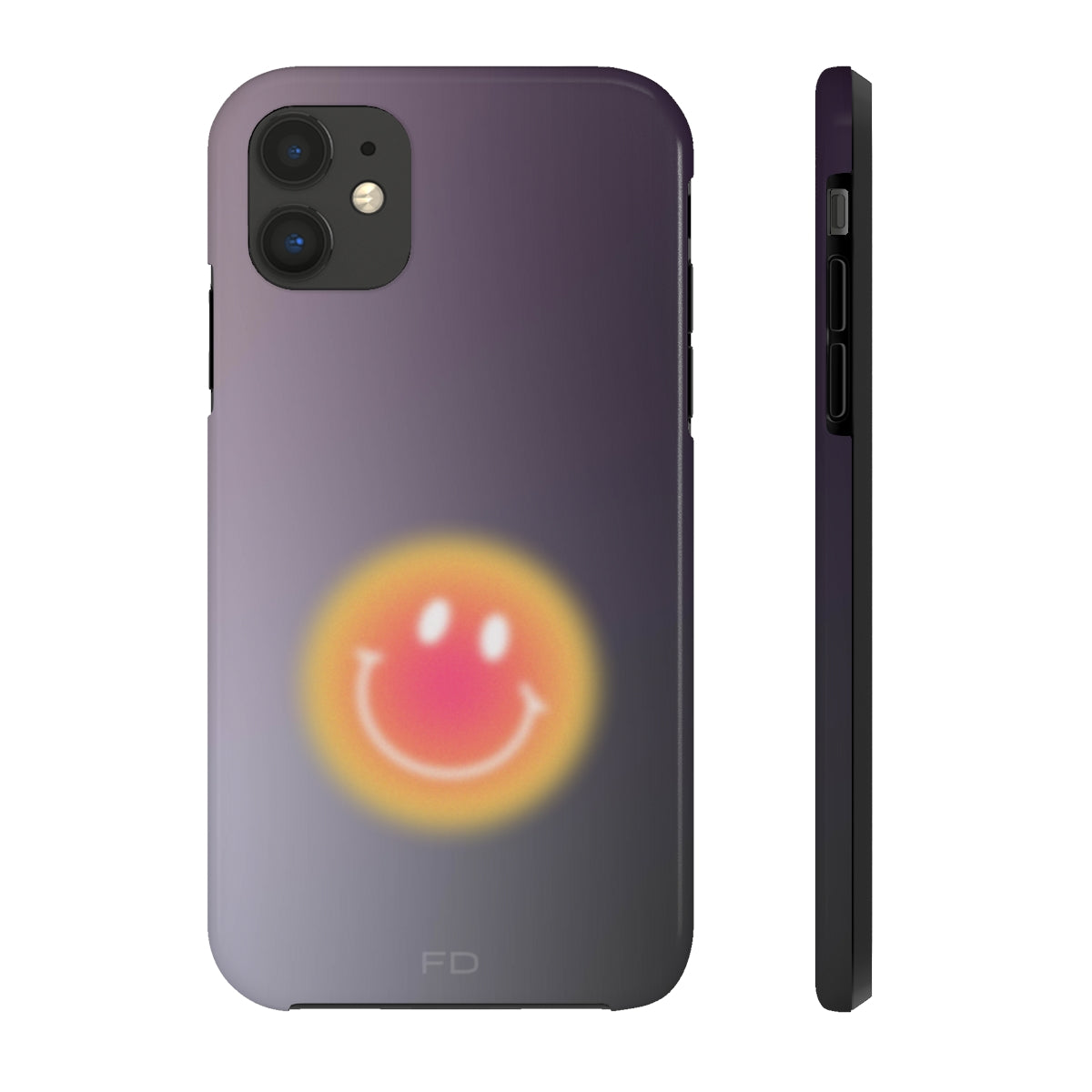 Wireless Charging Smiley Face iPhone Case