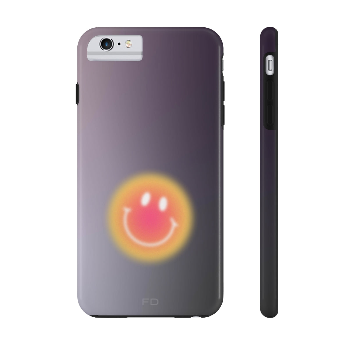 Wireless Charging Smiley Face iPhone Case