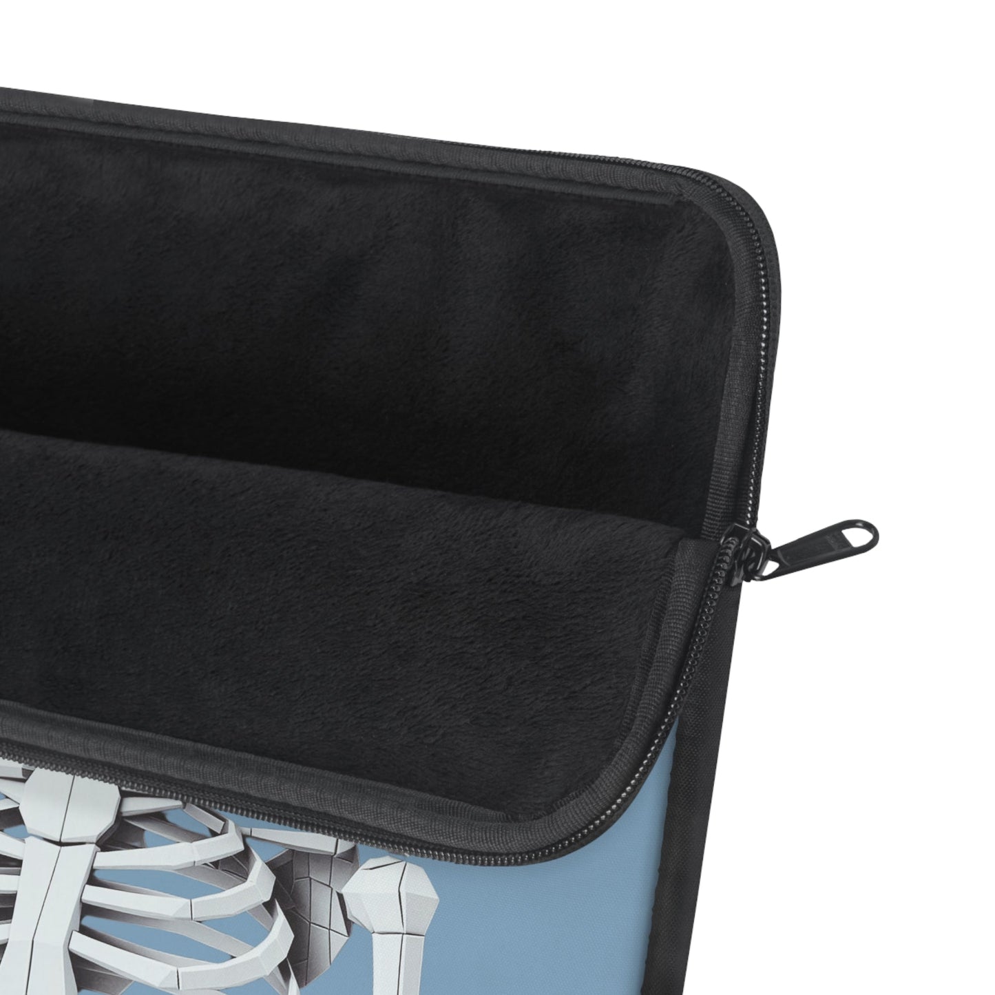 Skeletal Sipster Laptop Cover