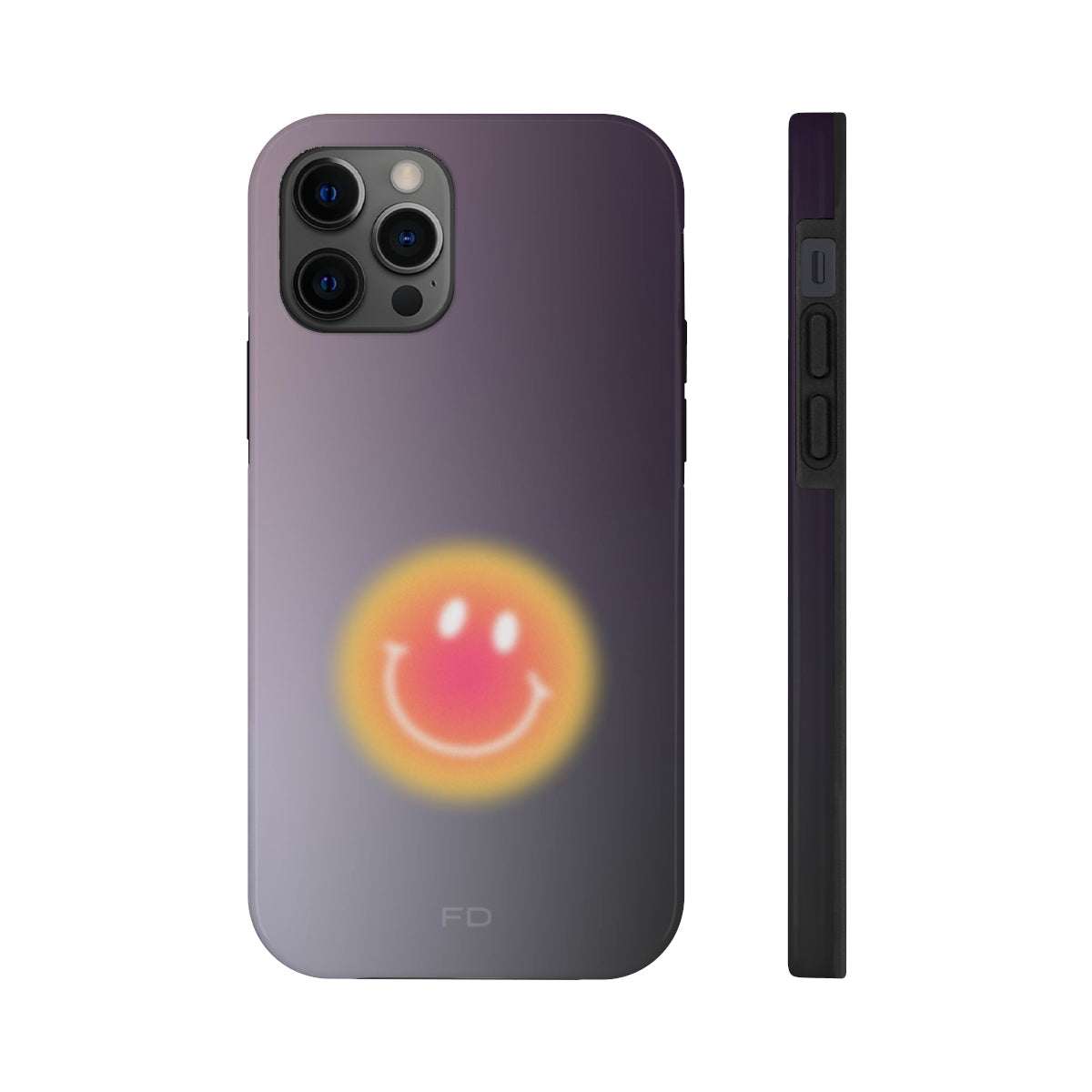 Wireless Charging Smiley Face iPhone Case