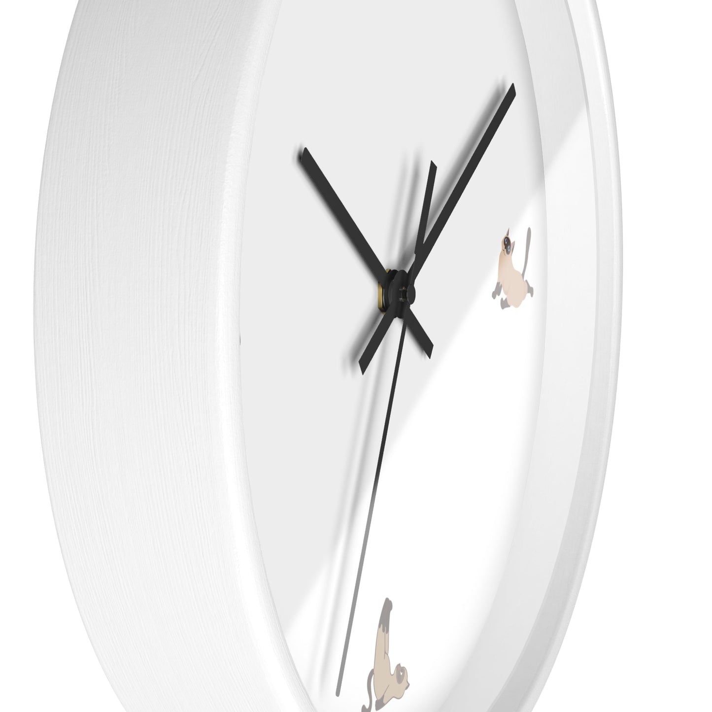 Yoga Cat Wall Clock