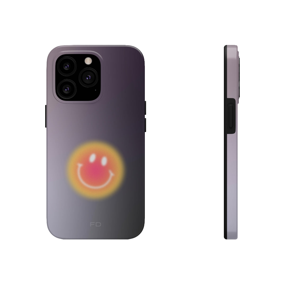 Wireless Charging Smiley Face iPhone Case