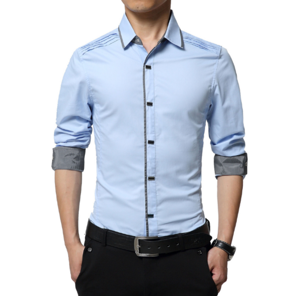 Standard Men's Shirt with Snap Buttons