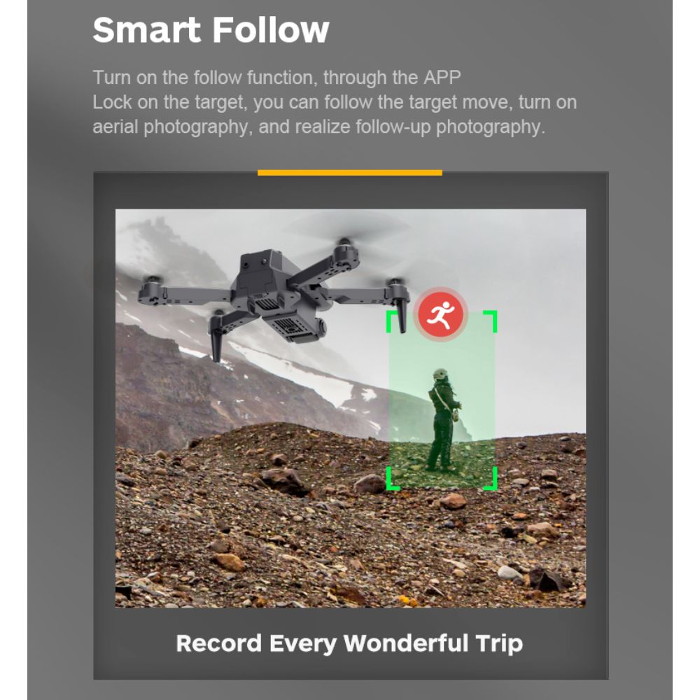 Smart Dual Camera Drone with Optical Flow Technology - Ninja Blade Z