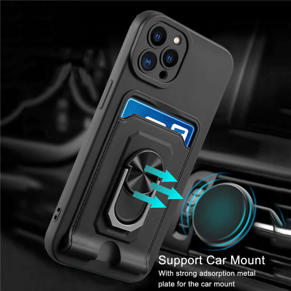 Cellphone Shoulder Bag with Card Holder and Detachable Strap