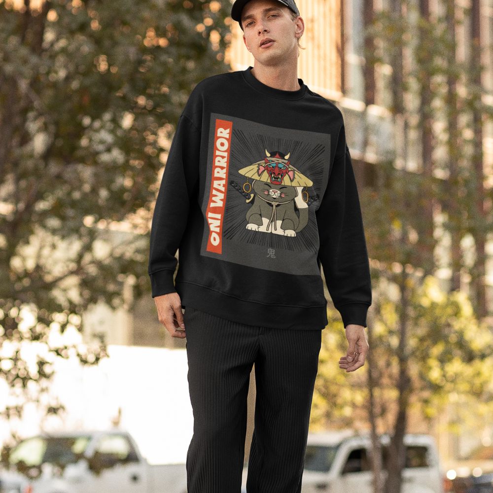 Warrior Cat Men's Sweatshirt