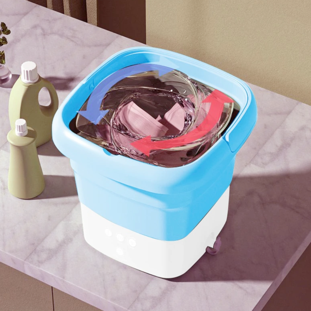 UV Sterilizing Portable Washing Machine for Efficient Space Utilization