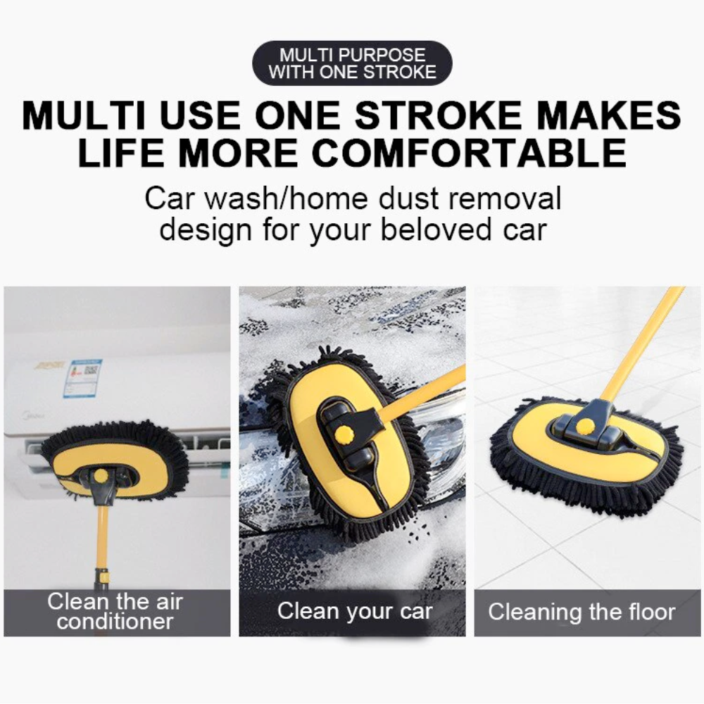 Expandable Microfiber Cleaning Set for Vehicle