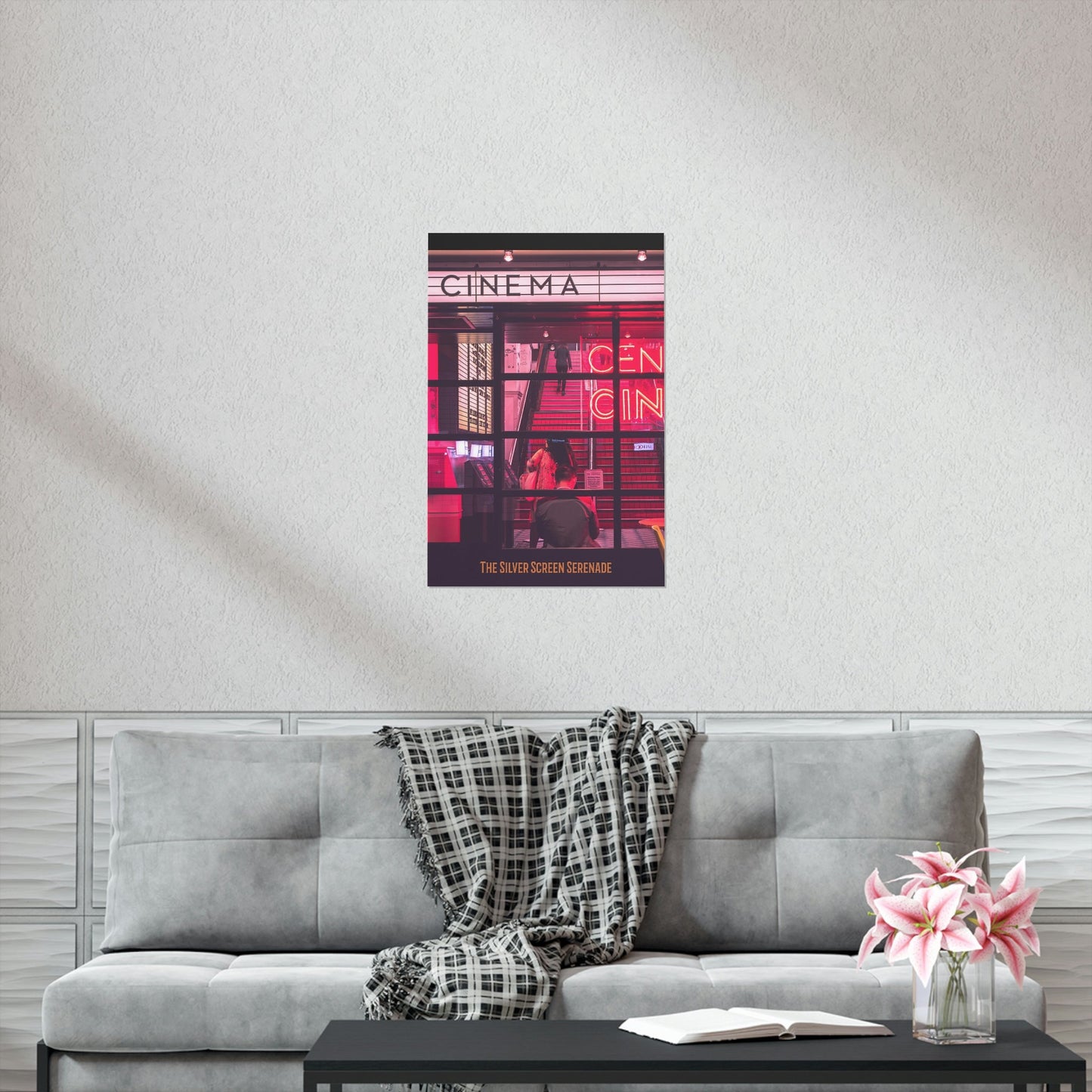 Vintage Movie Theme Print