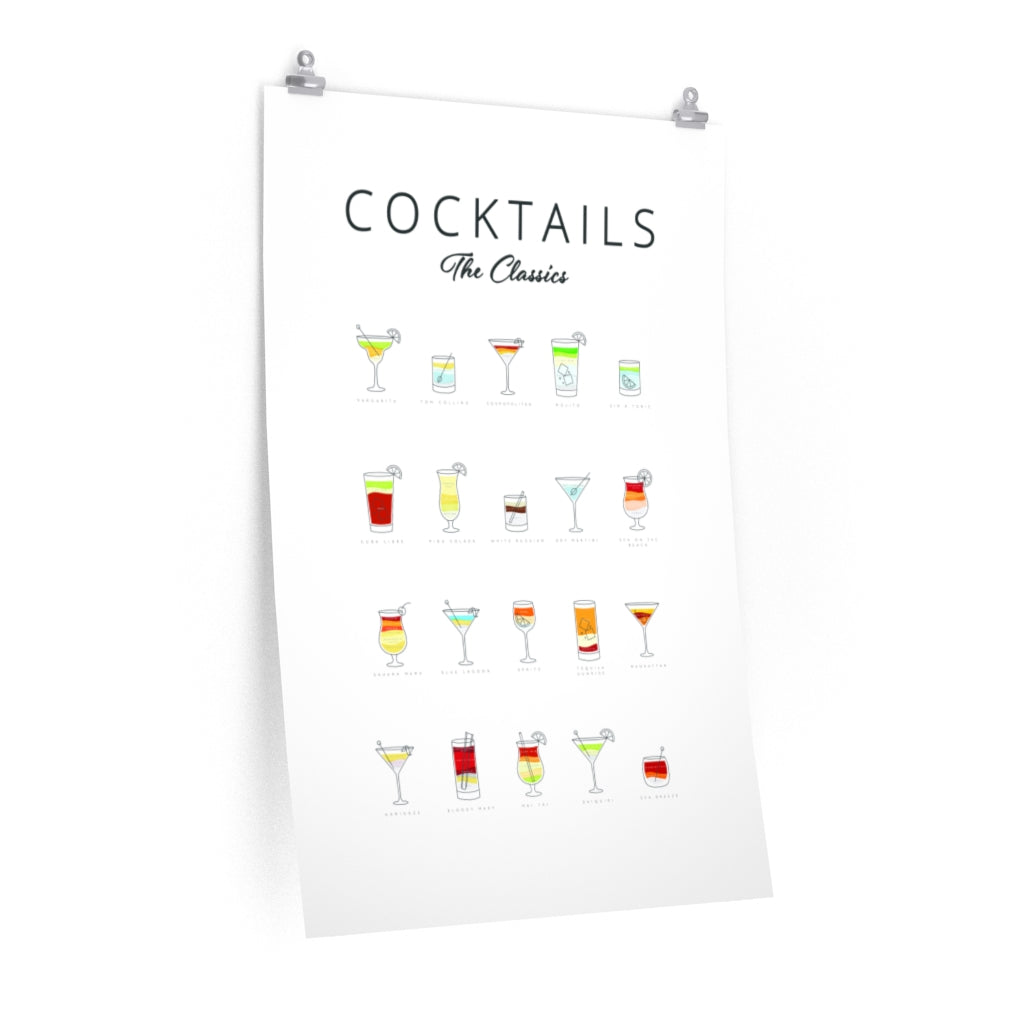 Artistic Beverage Prints for Home Bar Decoration
