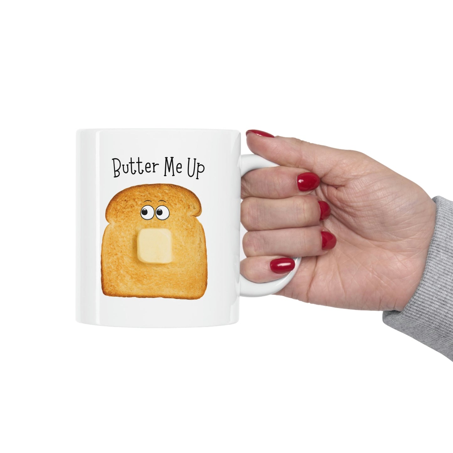 Novelty Mug - Toast Me Up with Butter
