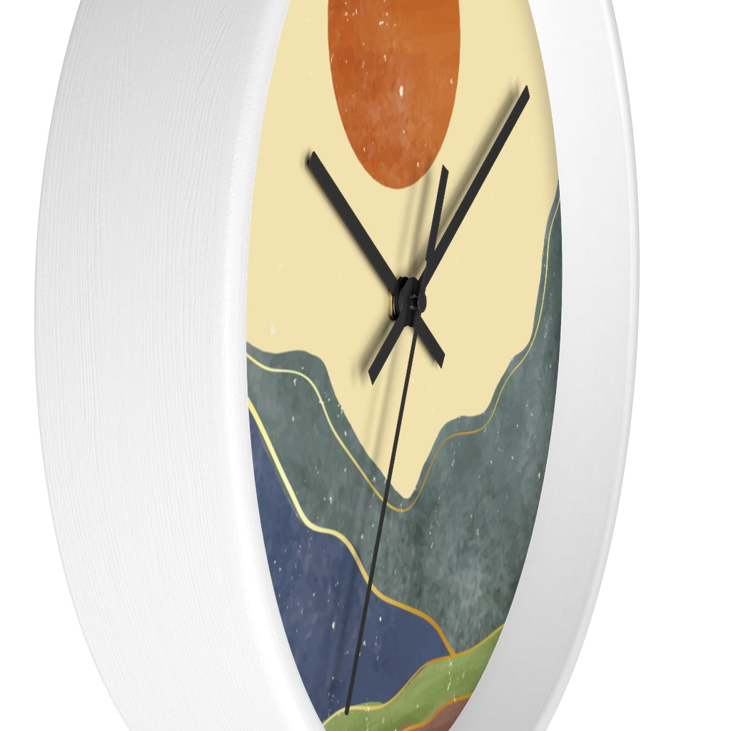 Wall Clock Inspired by the California Sunshine