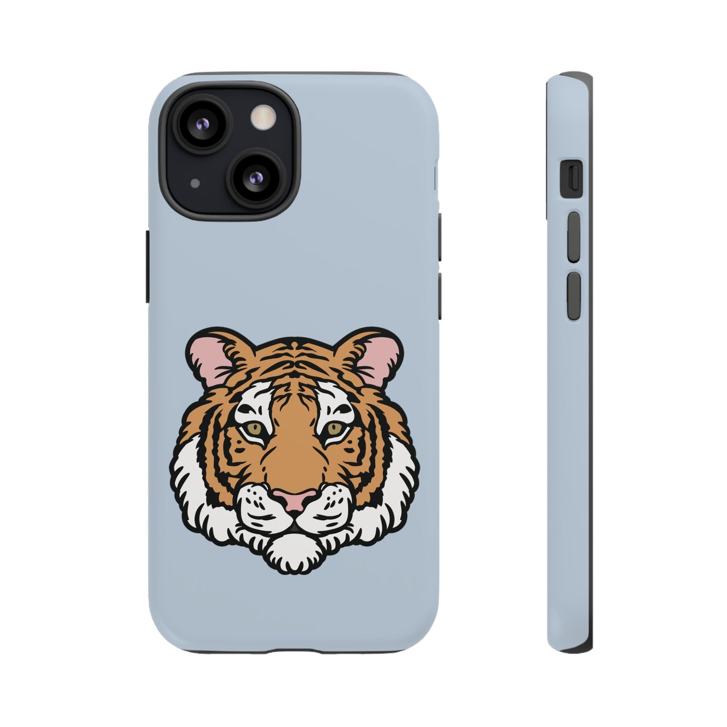 Tough iPhone Case with a Striking Tiger Logo