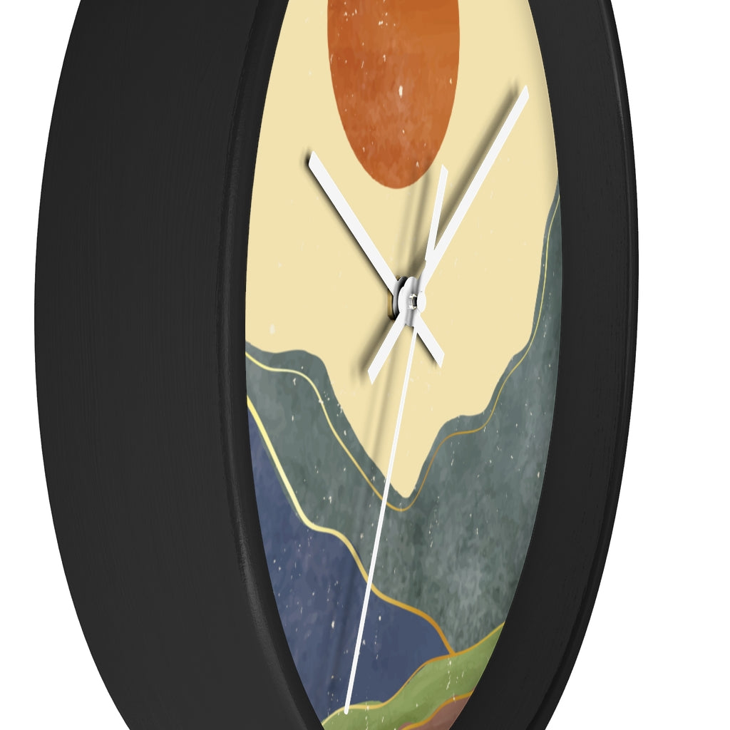 Wall Clock Inspired by the California Sunshine