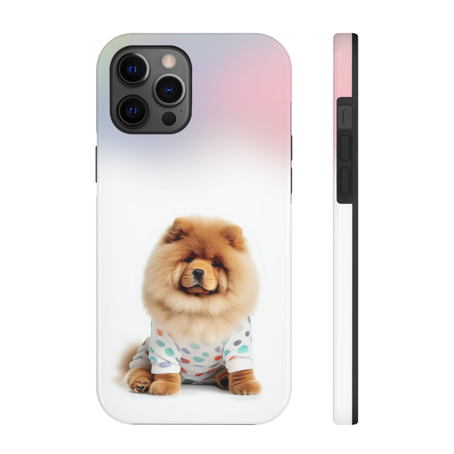 Wireless Charging Fluffy Chow Chow Dog iPhone Case - Retaining the Essence of the Product with a Fresh Twist