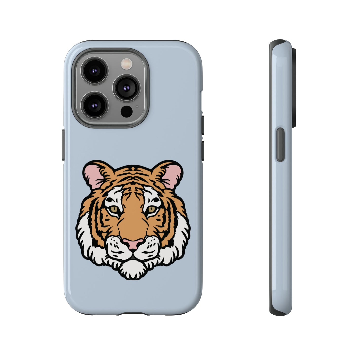Tough iPhone Case with a Striking Tiger Logo