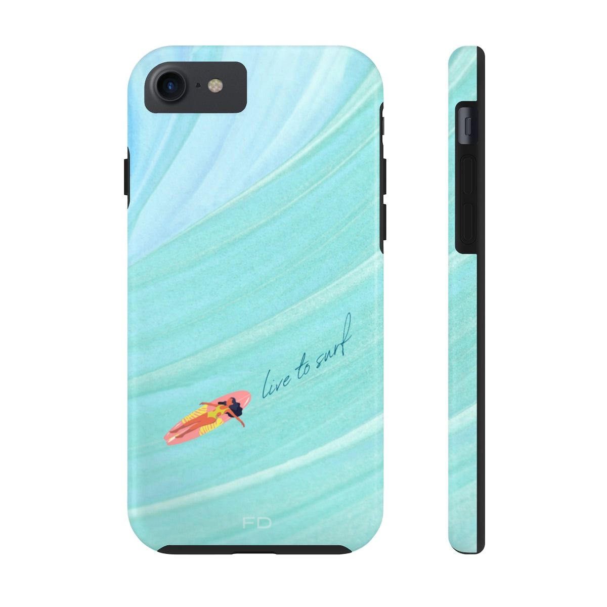 Surf Strong iPhone Case with Wireless Charging