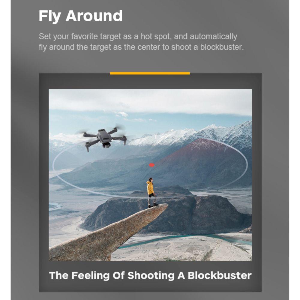 Smart Dual Camera Drone with Optical Flow Technology - Ninja Blade Z