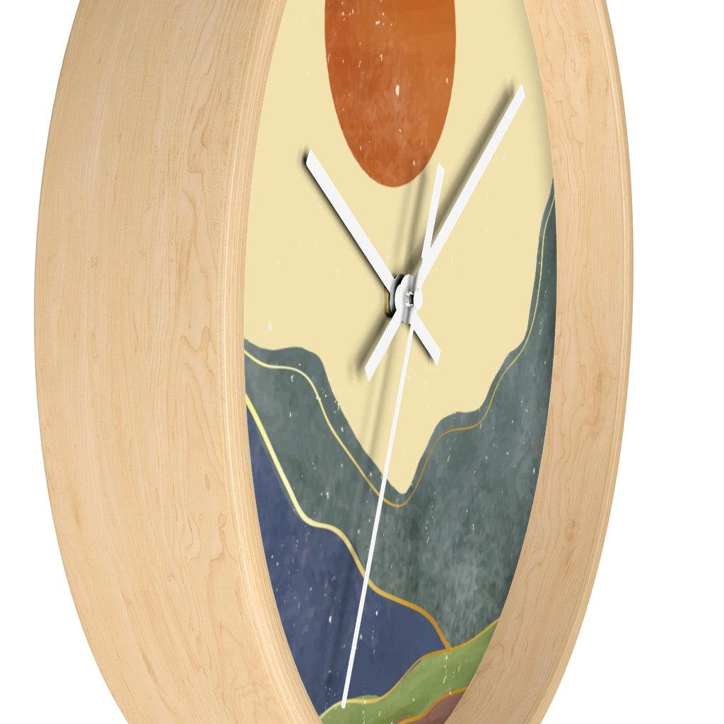 Wall Clock Inspired by the California Sunshine