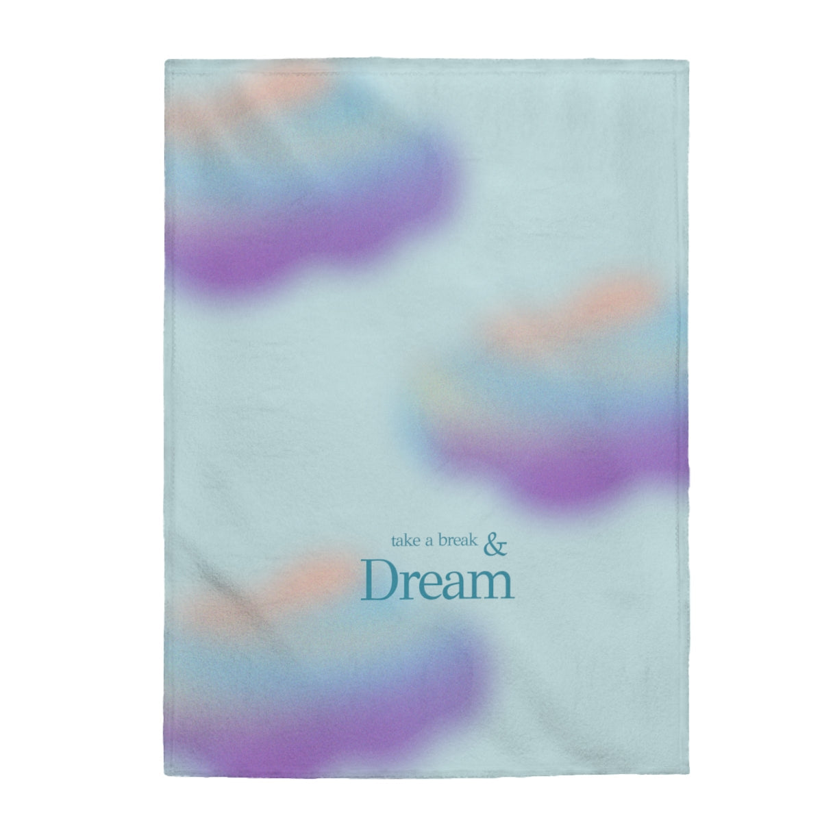 Vibrant Sky Plush Blanket Throw