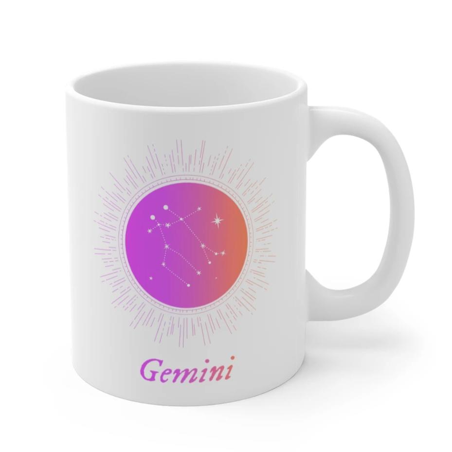 Astrology Mug - GEMINI Zodiac Sign