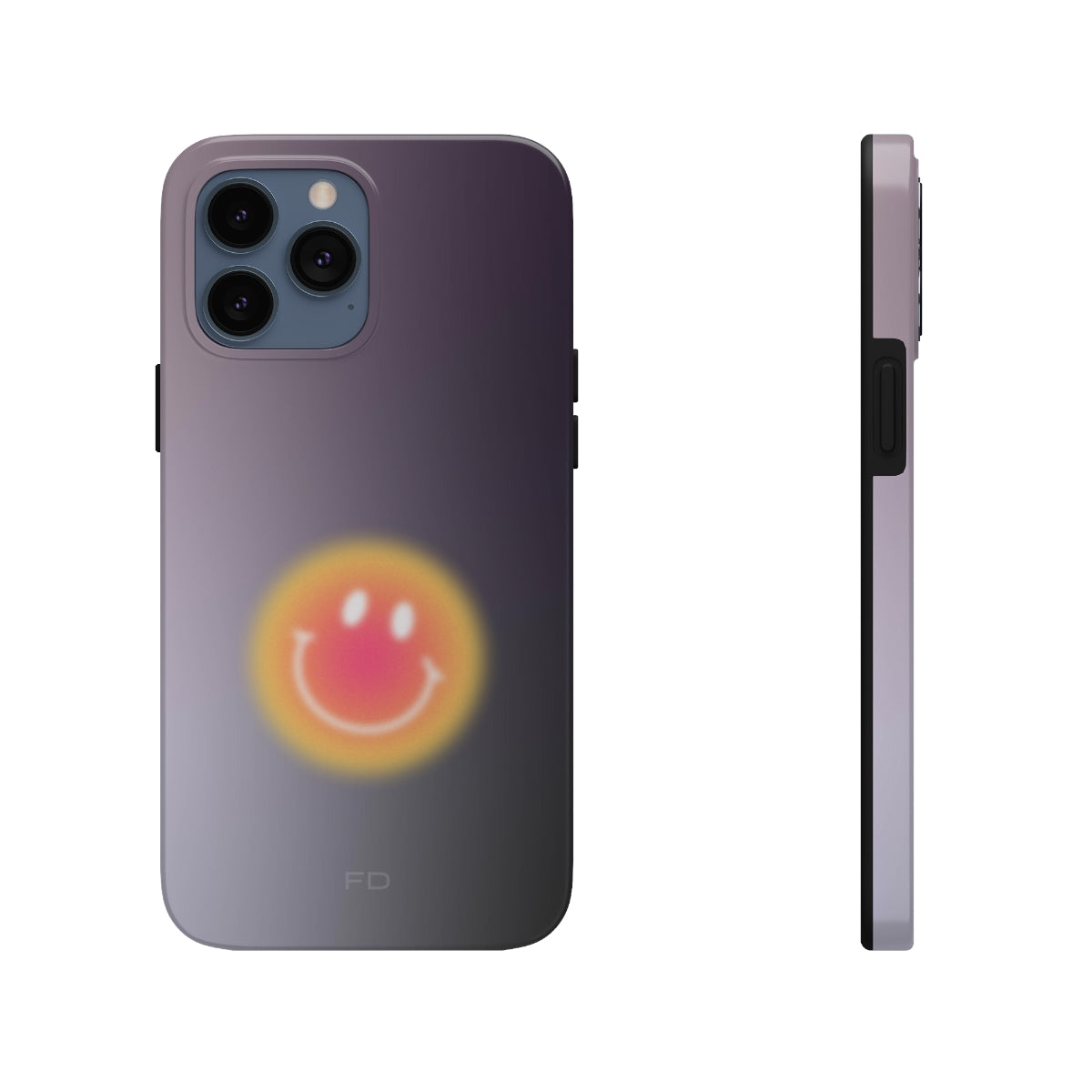 Wireless Charging Smiley Face iPhone Case