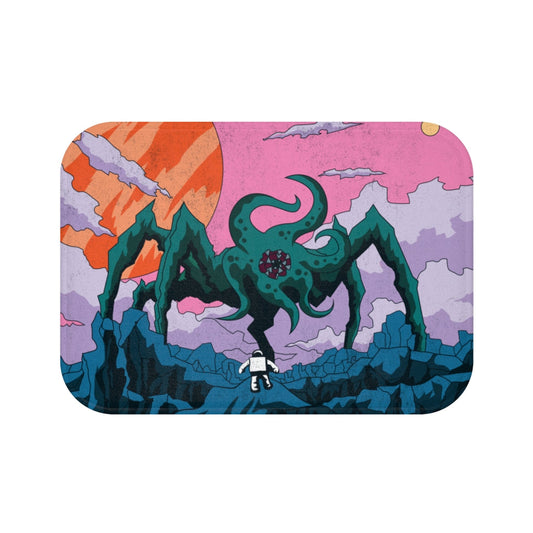 Space Creature Alien Bath Mat: Enhancing Your Home Décor