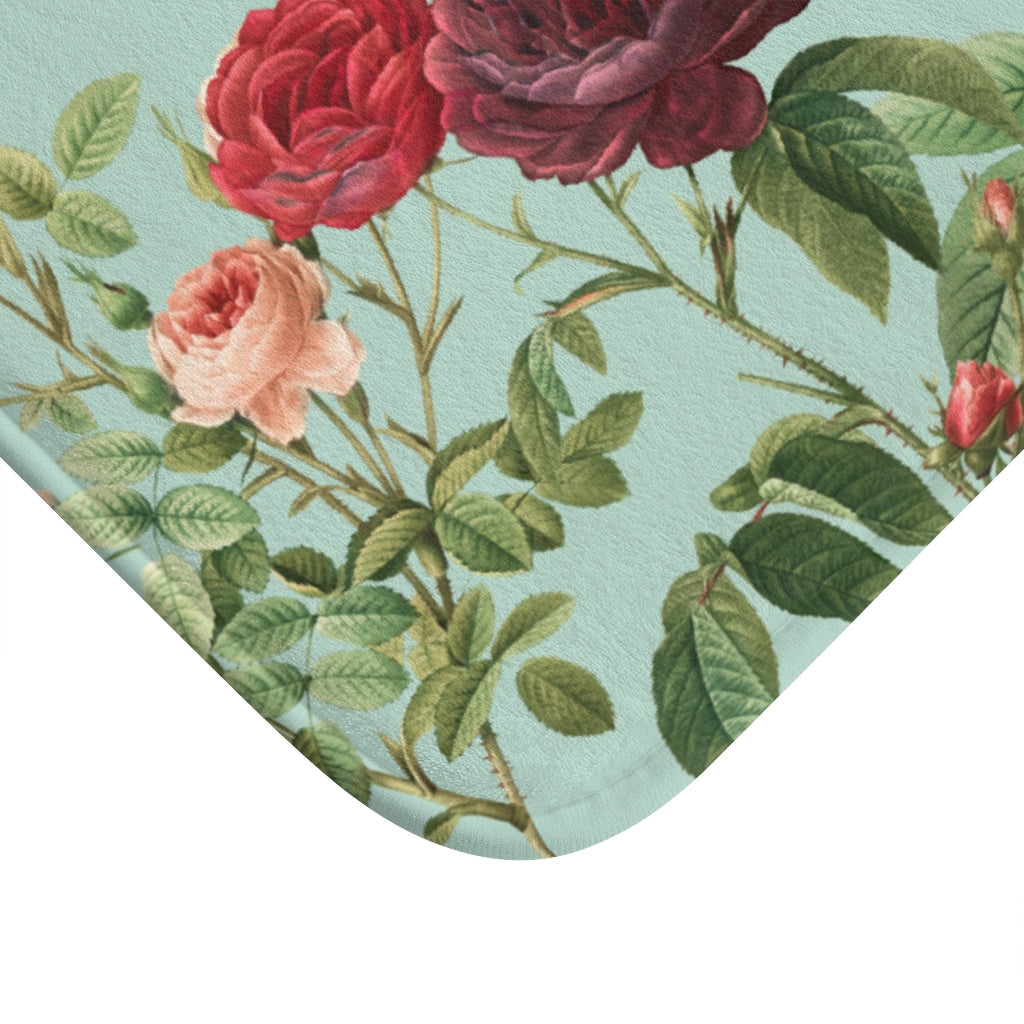 Teal Bath Mat Home Accents - A Delightful Addition to Your Rose Garden