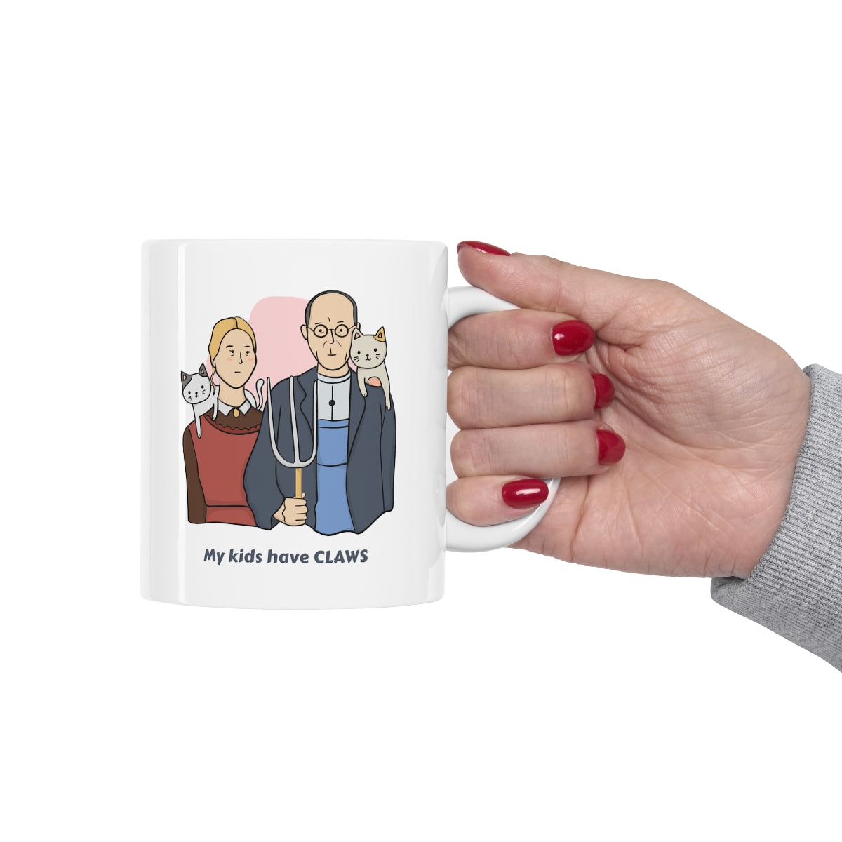 Cat Novelty Mug: My Children Possess Claws