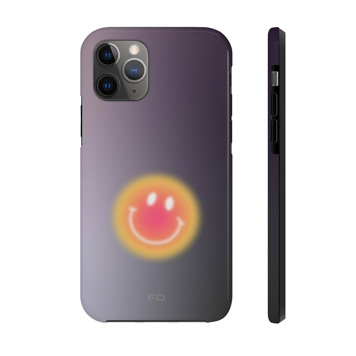 Wireless Charging Smiley Face iPhone Case