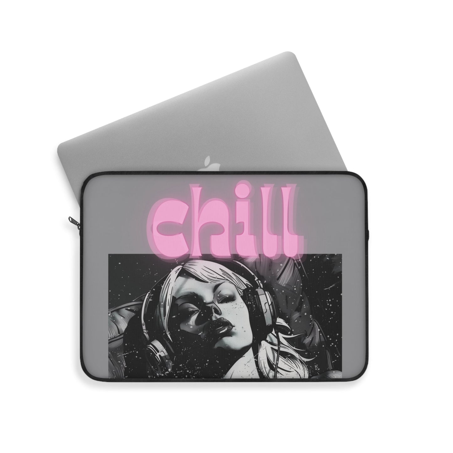 Vintage Woman Laptop Cover