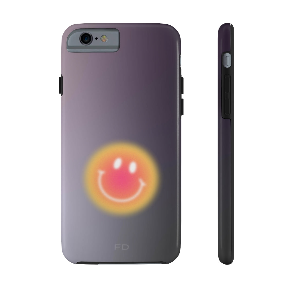Wireless Charging Smiley Face iPhone Case