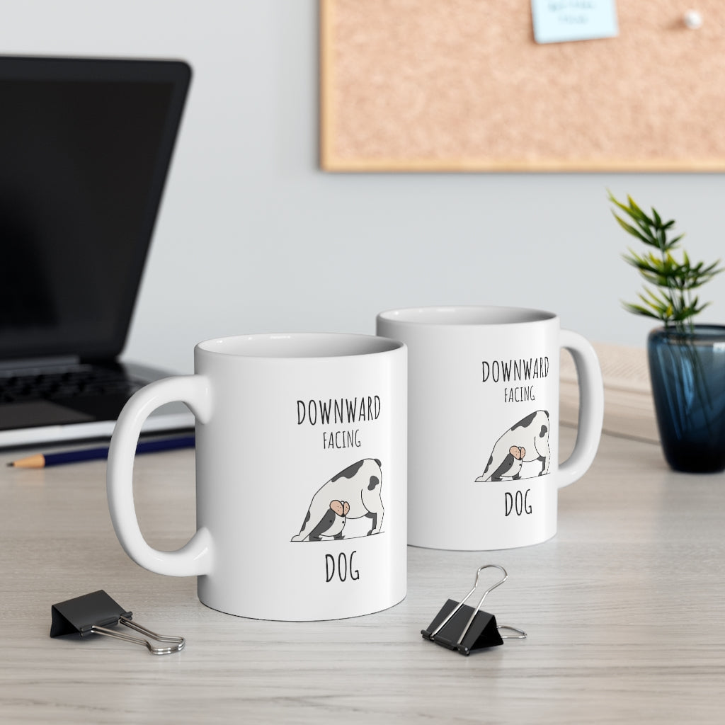 Yoga Pose Mug - Downward Dog