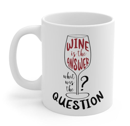 The Answer is Wine: A Mug for the Inquisitive