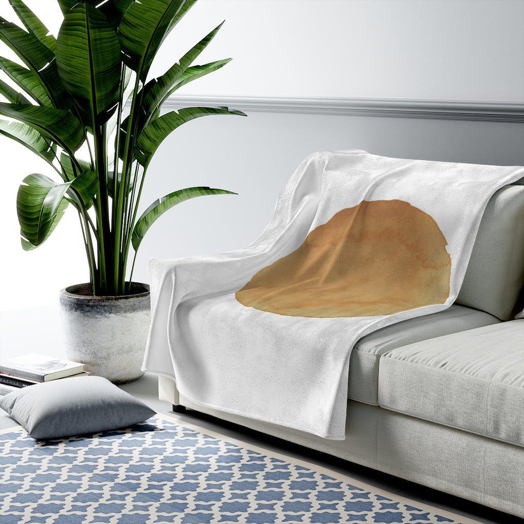 Sunshine Abstract Plush Throw Blanket - Available in 3 Sizes