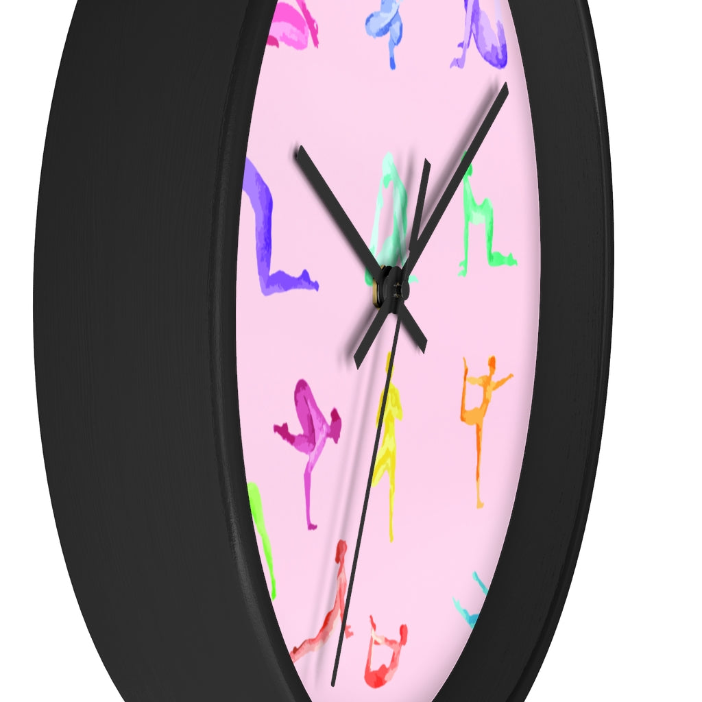 Wall Clock: Yoga Haven