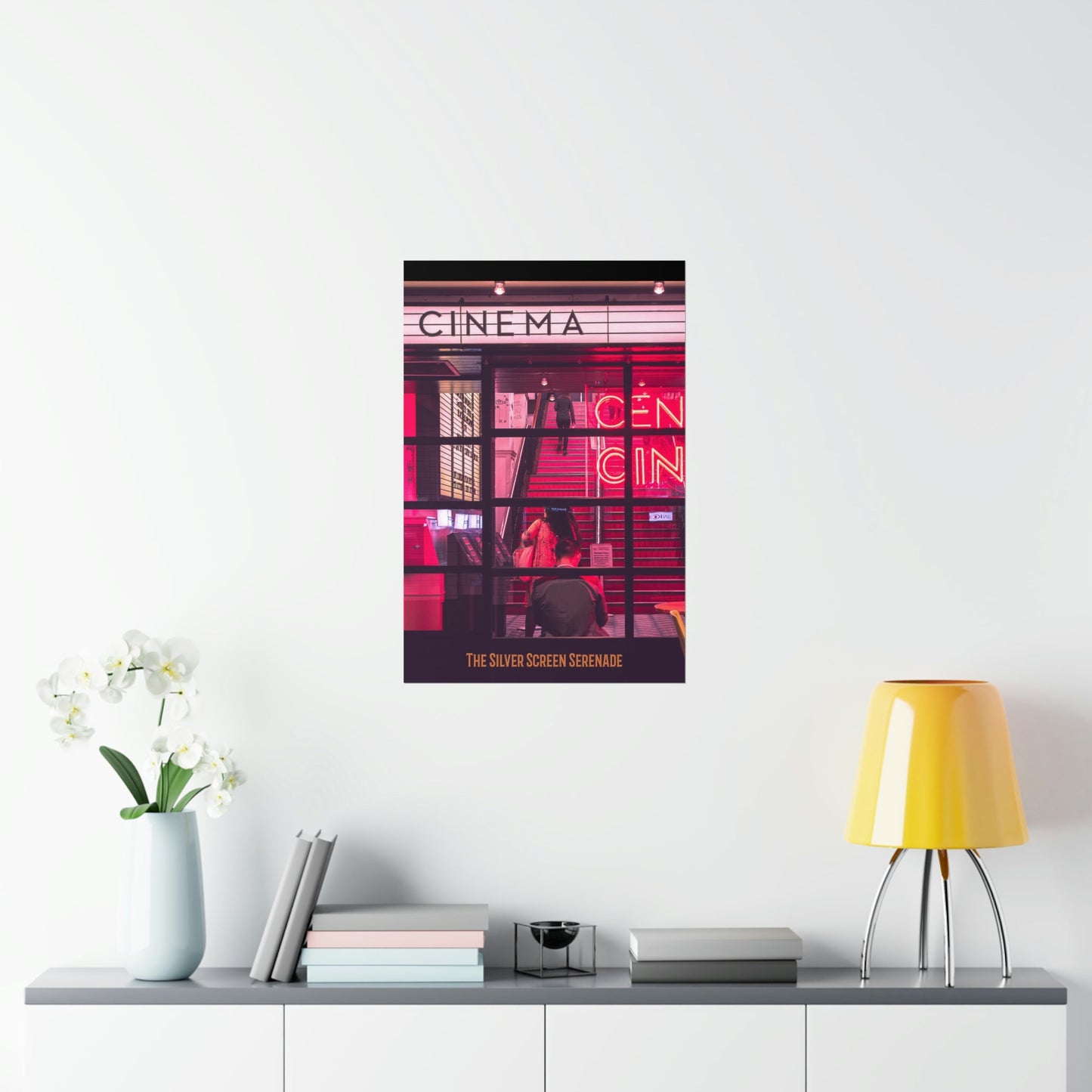 Vintage Movie Theme Print