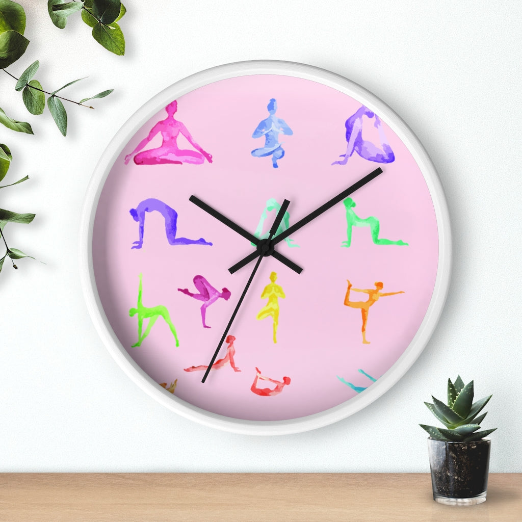Wall Clock: Yoga Haven