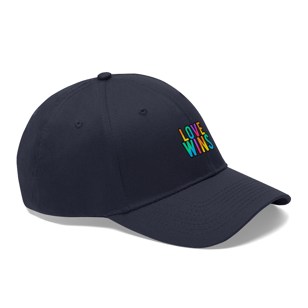Unisex Twill Cap - Rainbow Love Triumphs