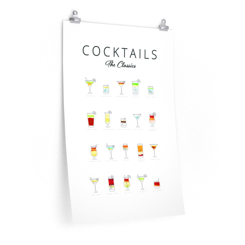 Artistic Beverage Prints for Home Bar Decoration